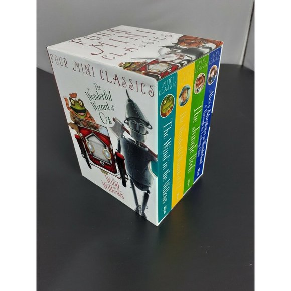 Other - Miles Kelly 4 Mini Classics: Wizard of Oz, Alice, Jungle Book, Wind Willows NEW